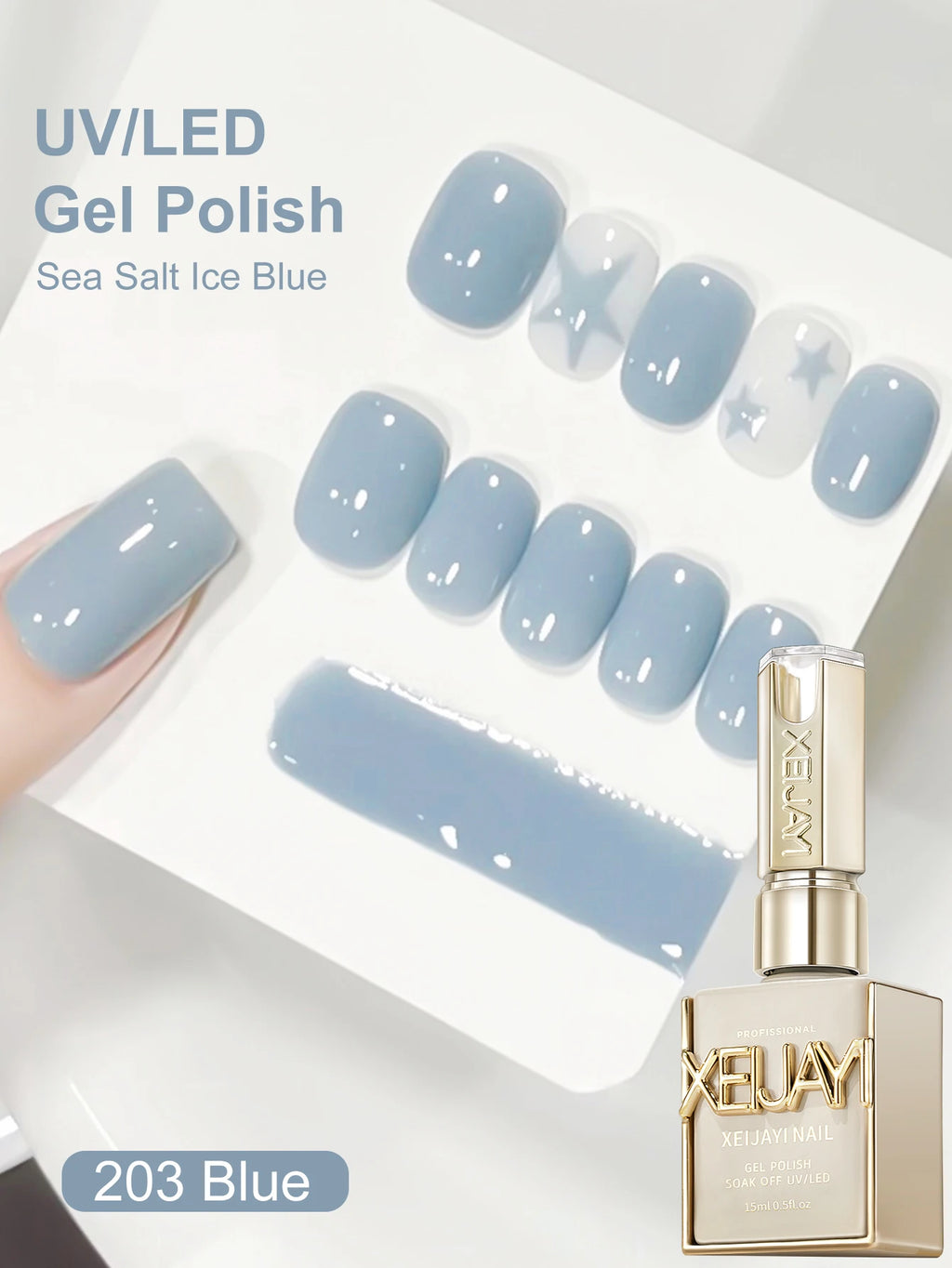 1Pc 15ML blanc laiteux pur vernis à ongles Gel ajouter Semi-Permanent tremper UV LED Construction Gel vernis
