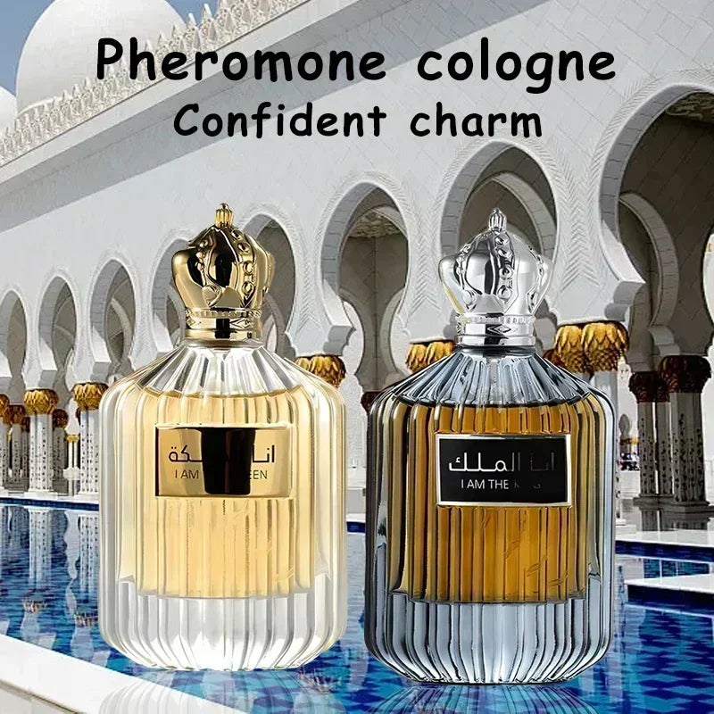 Parfum 100ml original de haute qualité pour hommes Dubai Prince Cologne Parfum longue durée Parfum léger Parfum frais du désert Arabie