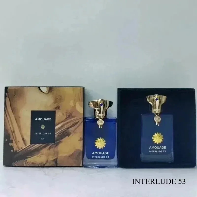 AMOUAGE 100ml Parfum pour homme, Eau de Parfum longue durée, senteur boisée orientale aromatique, Cologne fraîche et chaude de luxe, cadeau élégant
