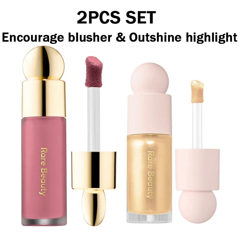 Rare beauté doux pincement liquide Blush soyeux et glisse sur douceur longue durée maquillage dodu espoir amour virtue heureuse merveille vautelle