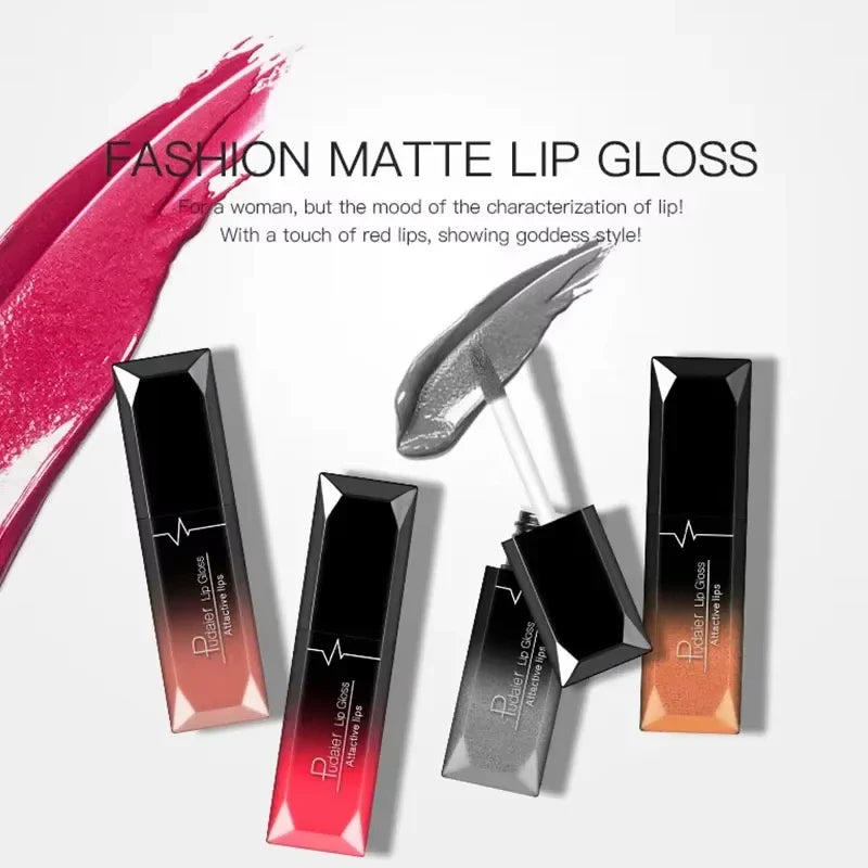Rouge à lèvres liquide mat velours 17 couleurs, couleur de lèvres longue tenue imperméable, Texture lisse à haute teneur en pigments, maquillage pour tous les Types de peau