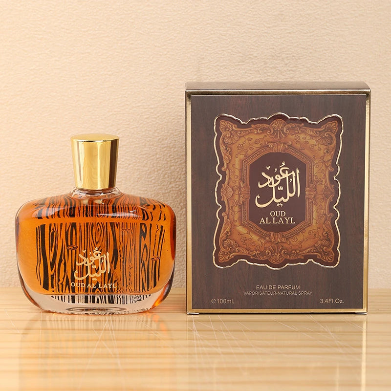 Perfume de Sándalo Árabe - Oud Clásico y Almizcle Irresistible, Eau de Parfum Amaderada de Larga Duración