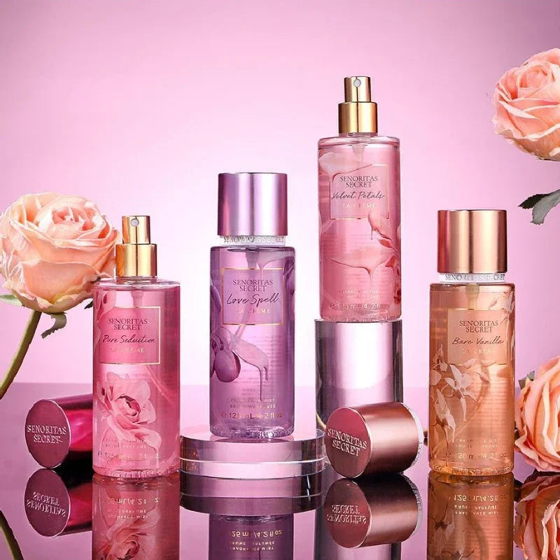  Ensemble de parfum et de Lotion pour le corps de 250ML, parfum de vanille fruité Floral de luxe pour femmes, exfoliant hydratant, Spray corporel frais et doux