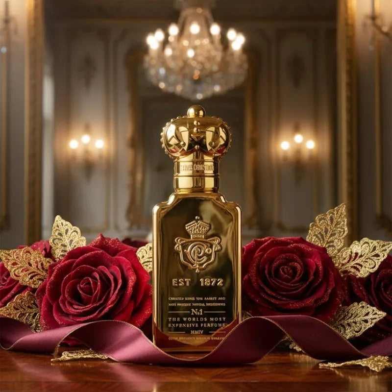 Eau de Parfum para hombre 50ml - Fragancia Oriental Floral Chipre con Notas Amaderadas Ambarinas y Tabaco
