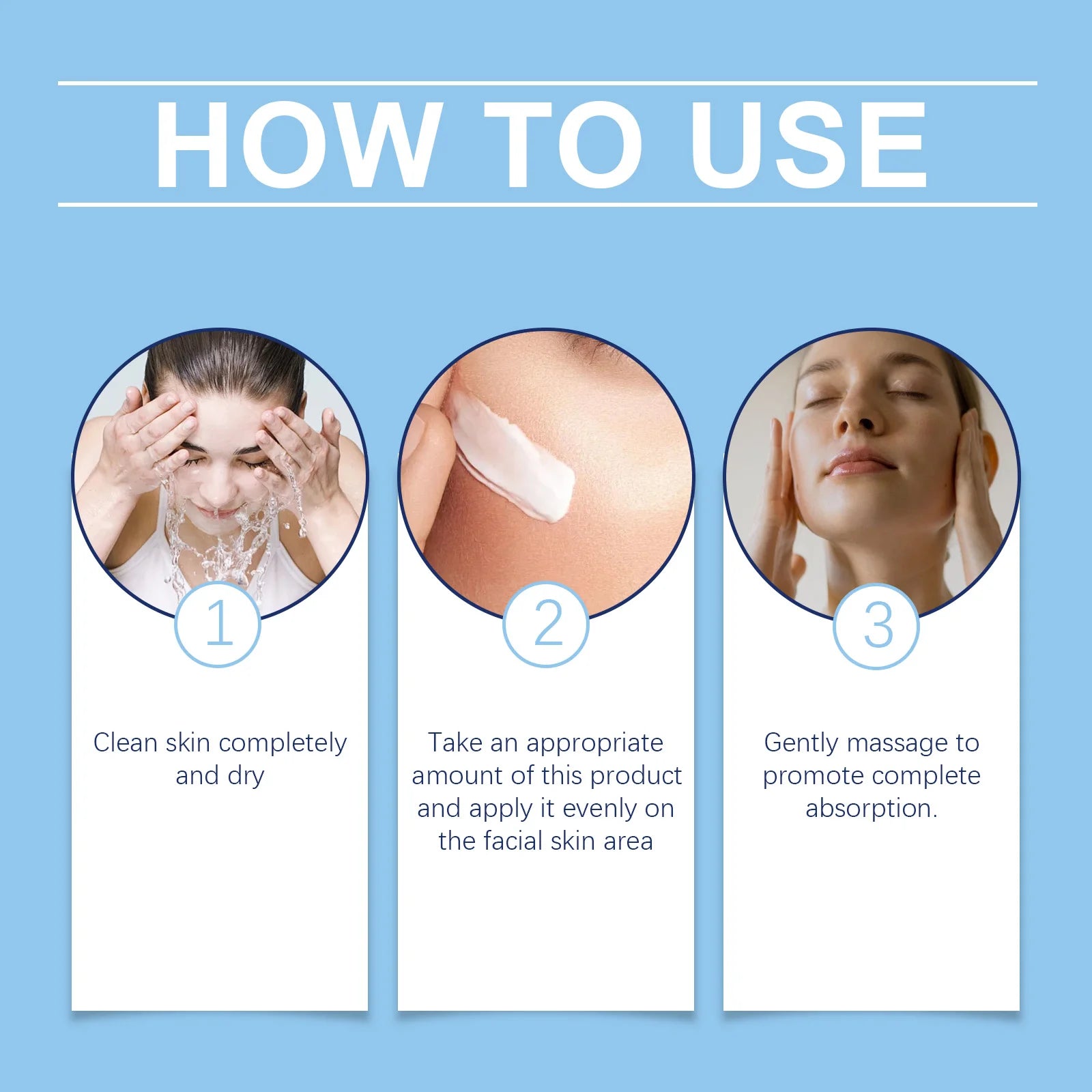 Hydratant pour le visage à la niacinamide, à l'acide hyaluronique, au rétinol, réparateur, barrière cutanée, crème hydratante longue durée de jour et nuit