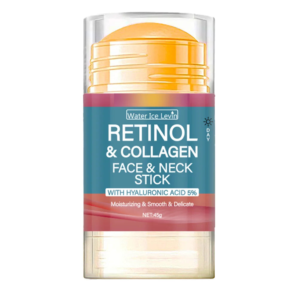 Bâton de crème raffermissante au rétinol, crème lissante au collagène pour les rides, hydratante, blanchissante, éclaircissante, produits pour la peau