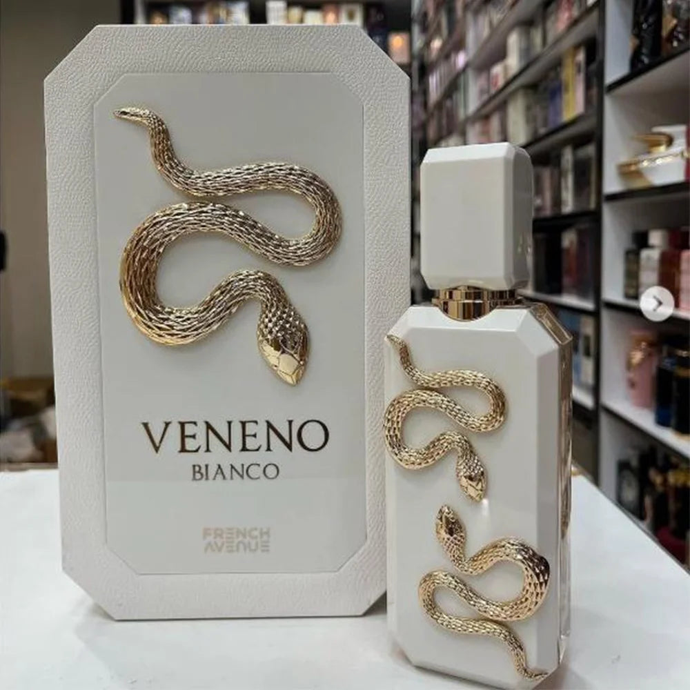 French Avenue Vine eau de Parfum 100 ml white (bianco) and Black High End Elegant Arabian Perfume for Men and Women Spray
