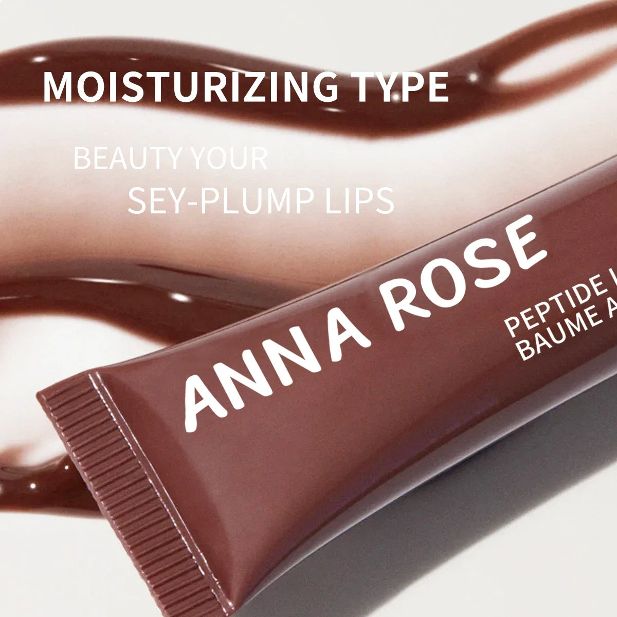 Ensemble de teinture pour lèvres infusée de peptide - 4 teintes de brillant de gelée, brillant à lèvres hydratant, couleur de lèvres brillante longue durée