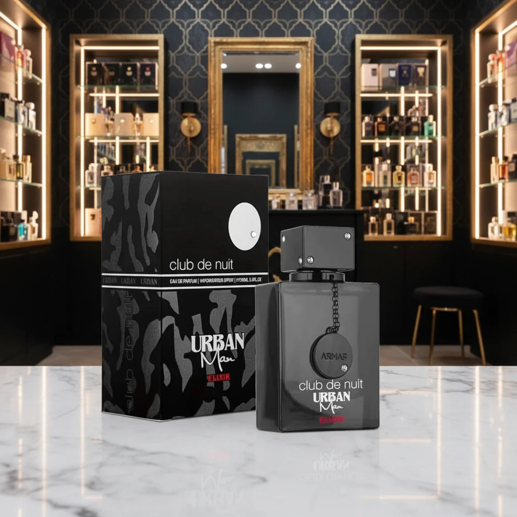 parfum fruité haute qualité pour hommes Armaf Club De Nuit Urban Man Elixir, 3,6 oz