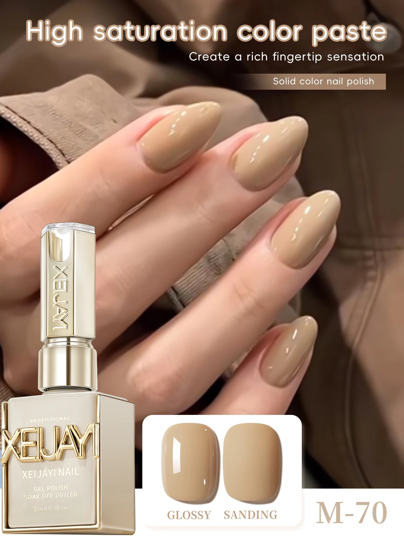 1Pc 15ML blanc laiteux pur vernis à ongles Gel ajouter Semi-Permanent tremper UV LED Construction Gel vernis