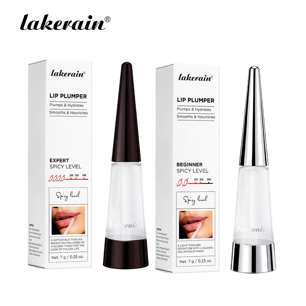 Lakerain lèvres plus dodues hydratation profonde nutrition longue durée haute brillance brillant finition volumineuse liquide hydratant pour les lèvres