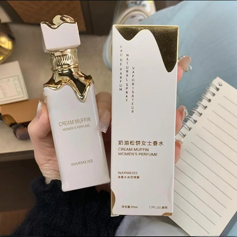 Parfum arabe pour femmes Floral Fruity Cream Muffin Caramel Vanille Light Perfume Durant Fresh Fragrance Body Spray 50ml