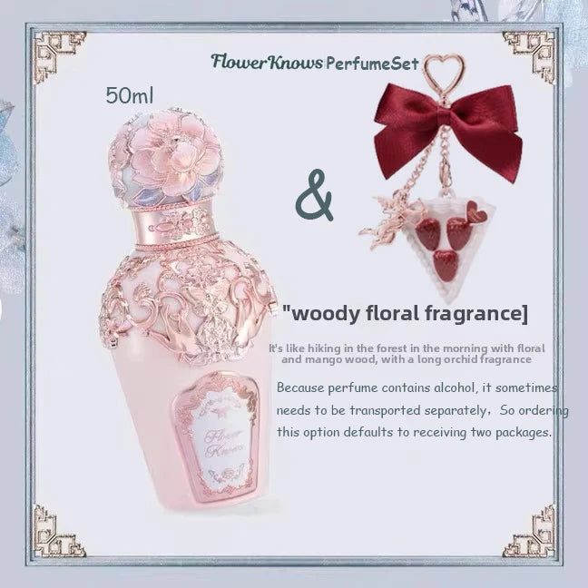 Flowerkaren Eau de Parfum Le Parfum de Cupidon de Fraise 1.7 oz / 50 ml Parfum Gourmand Floral durable pour femme