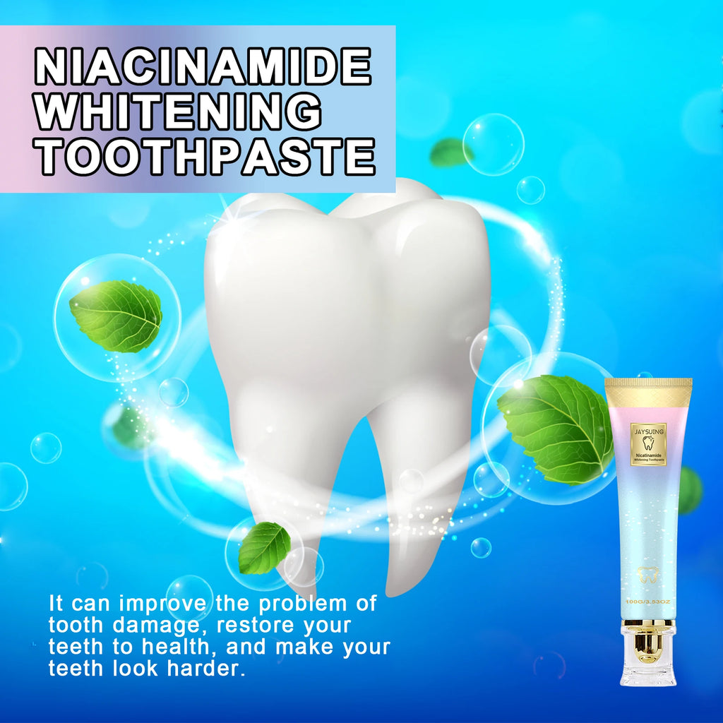 Dentifrice Jaysuing Cool Whitening Tooth Dentifrice Clean Strong Teeth Fresh Breath Réduit la plaque Soins buccaux de longue durée Prévenir la mauvaise haleine