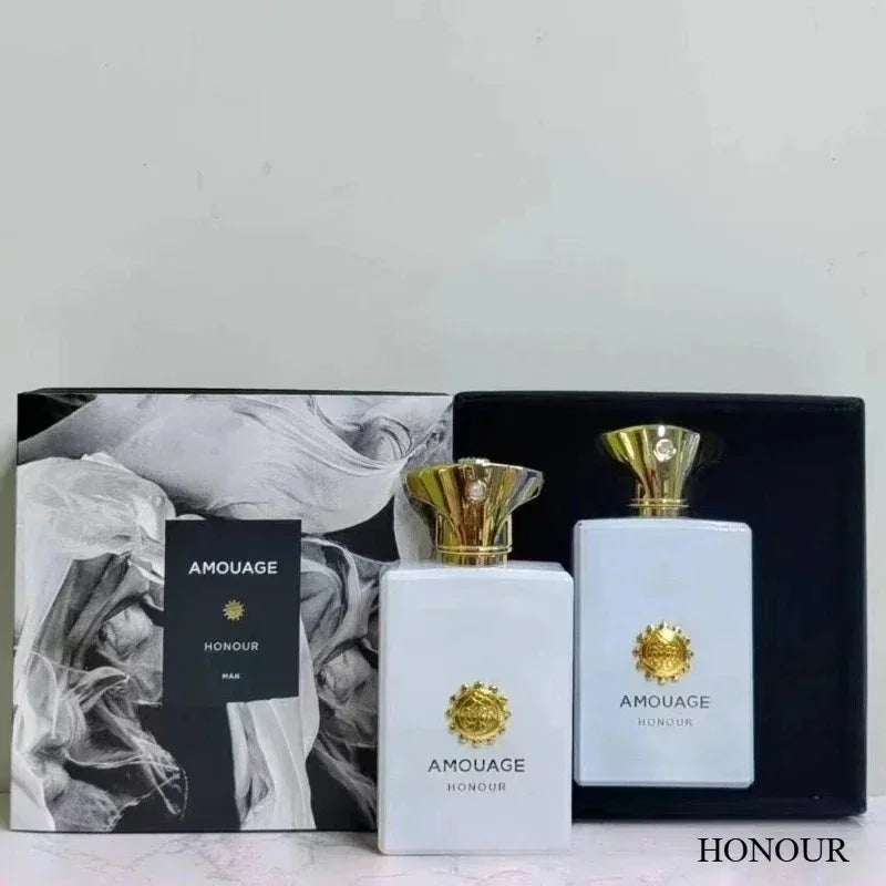 AMOUAGE 100ml Parfum pour homme, Eau de Parfum longue durée, senteur boisée orientale aromatique, Cologne fraîche et chaude de luxe, cadeau élégant