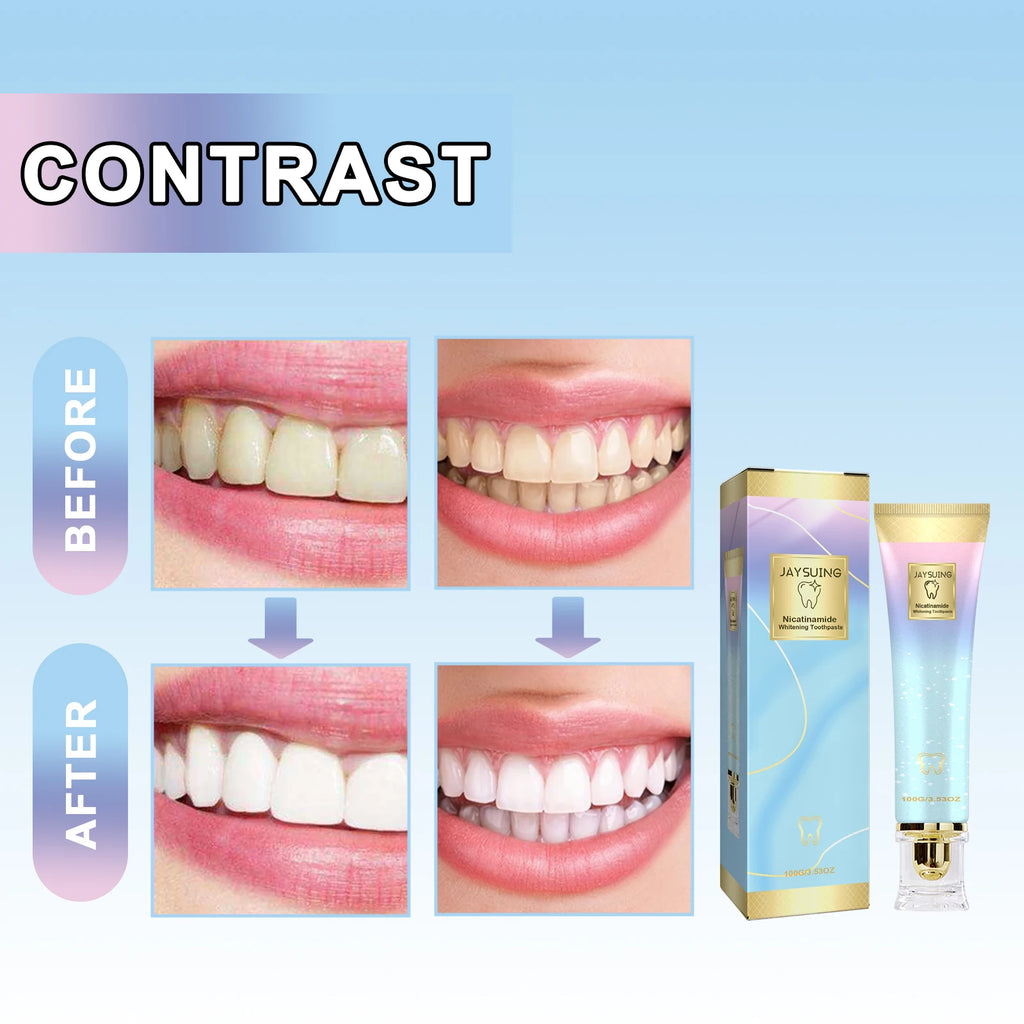 Dentifrice Jaysuing Cool Whitening Tooth Dentifrice Clean Strong Teeth Fresh Breath Réduit la plaque Soins buccaux de longue durée Prévenir la mauvaise haleine