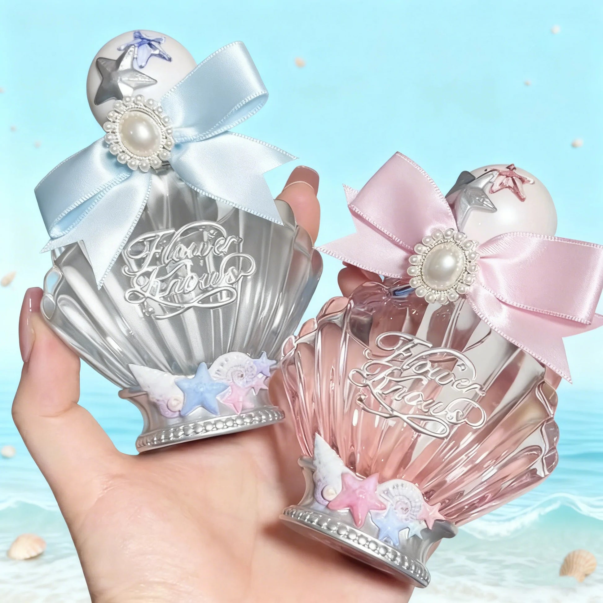 2025 parfum nouvelle fleur la coquille de perle Series eau de toilette Le parfum est frais, naturel, durable, charmant et fruité 50ml