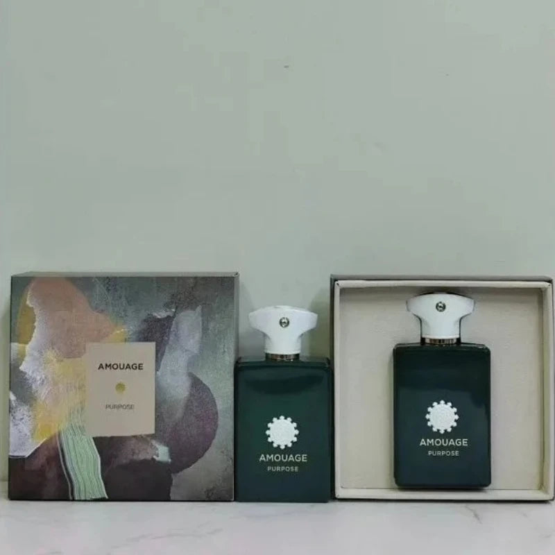 AMOUAGE 100ml Parfum pour homme, Eau de Parfum longue durée, senteur boisée orientale aromatique, Cologne fraîche et chaude de luxe, cadeau élégant