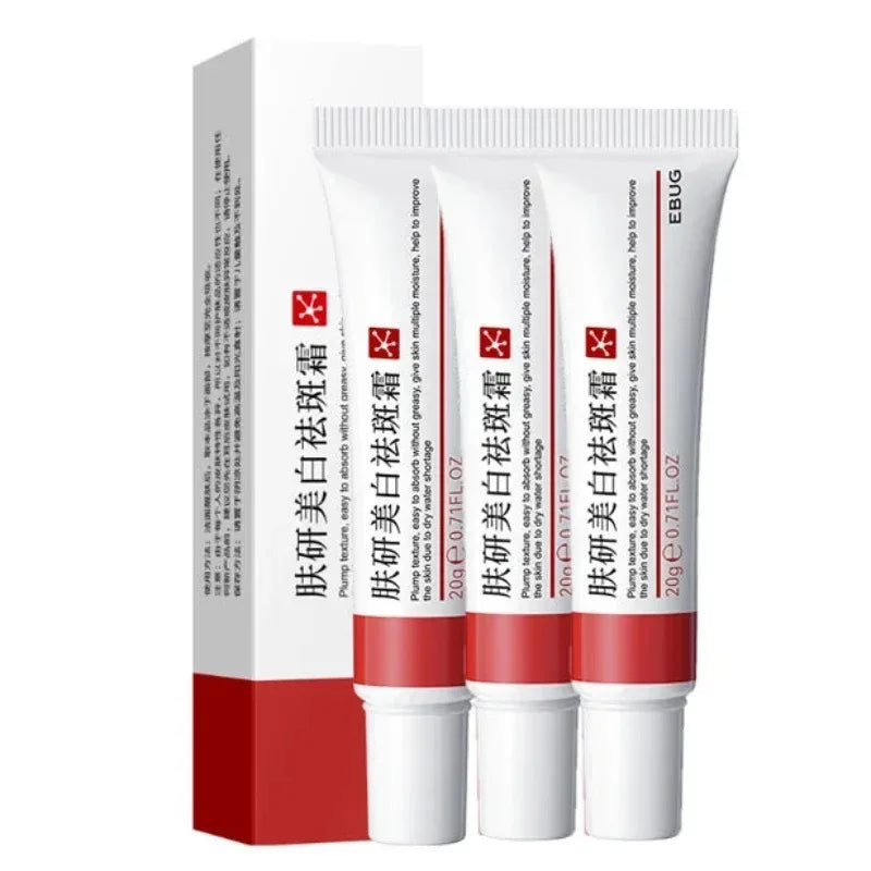 1/3/5 pièces crème blanchissante pour les taches de rousseur Niacinamide élimine les taches foncées crème Anti-taches de rousseur et vieillissement estompe Pigmentation Melasma peau