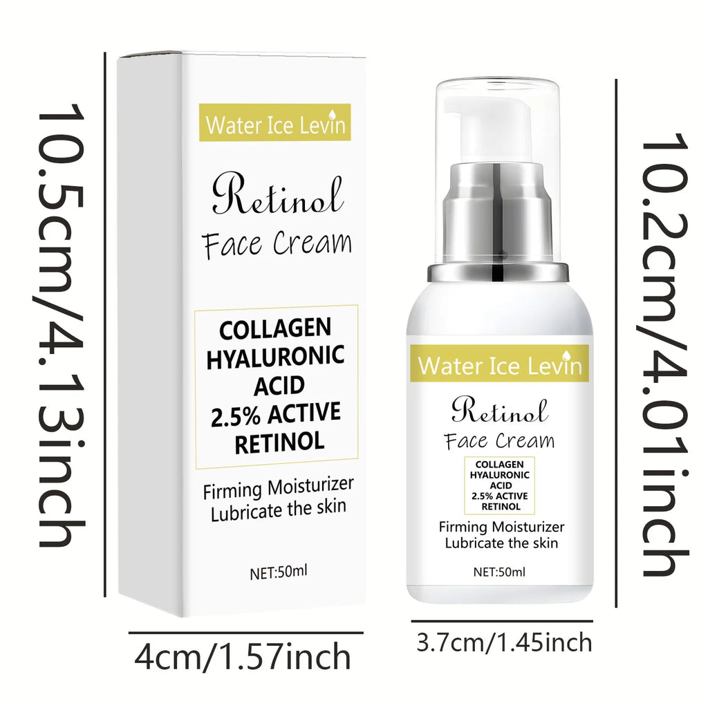 Bâton de crème raffermissante au rétinol, crème lissante au collagène pour les rides, hydratante, blanchissante, éclaircissante, produits pour la peau