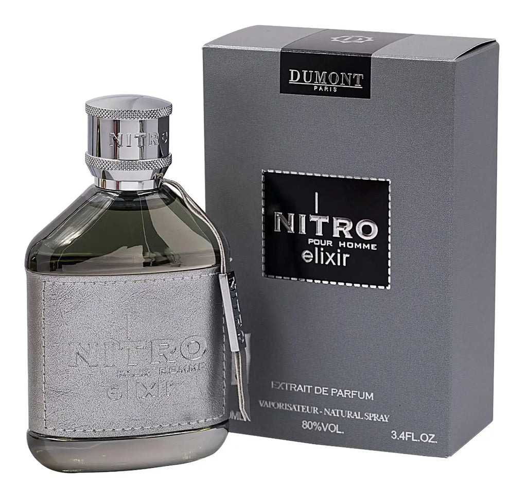 Eau de Parfum Nitro Red 3.4 Fl Oz pour Homme – Parfum Riche Fruité Boisé Floral – Sillage Luxueux Longue Durée
