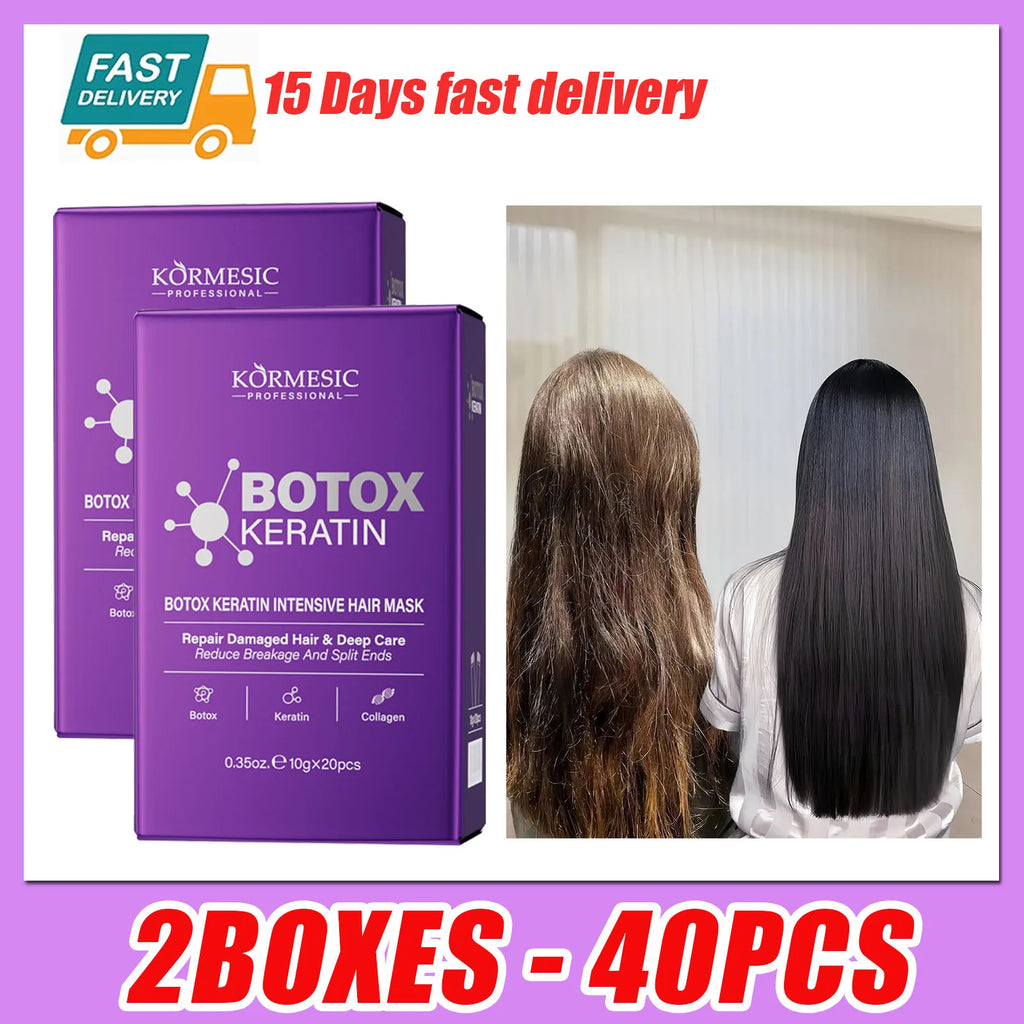 Masque capillaire à la kératine magique 5 secondes Réparation Cheveux crépus abîmés Doux Lisse Brillant Nutrition Hydrater en profondeur Soins capillaires nourrissants
