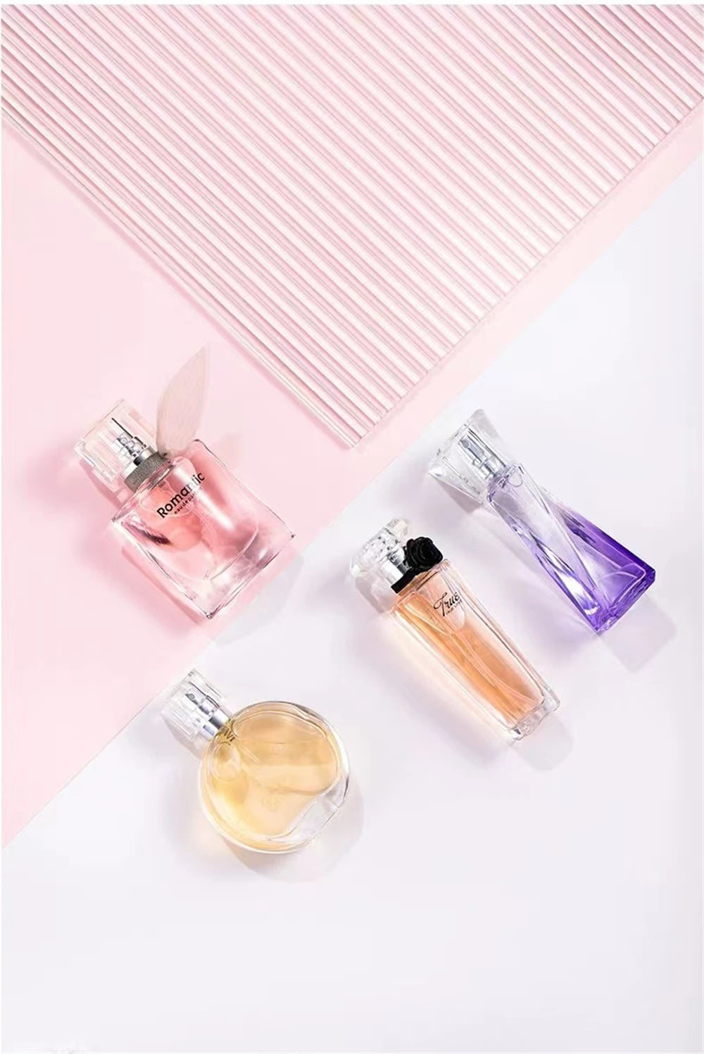 Parfum floral frais et naturel pour femme, nouilles phéromones de marque, coffret cadeau, haute qualité, 95ml, ensemble de 4 pièces