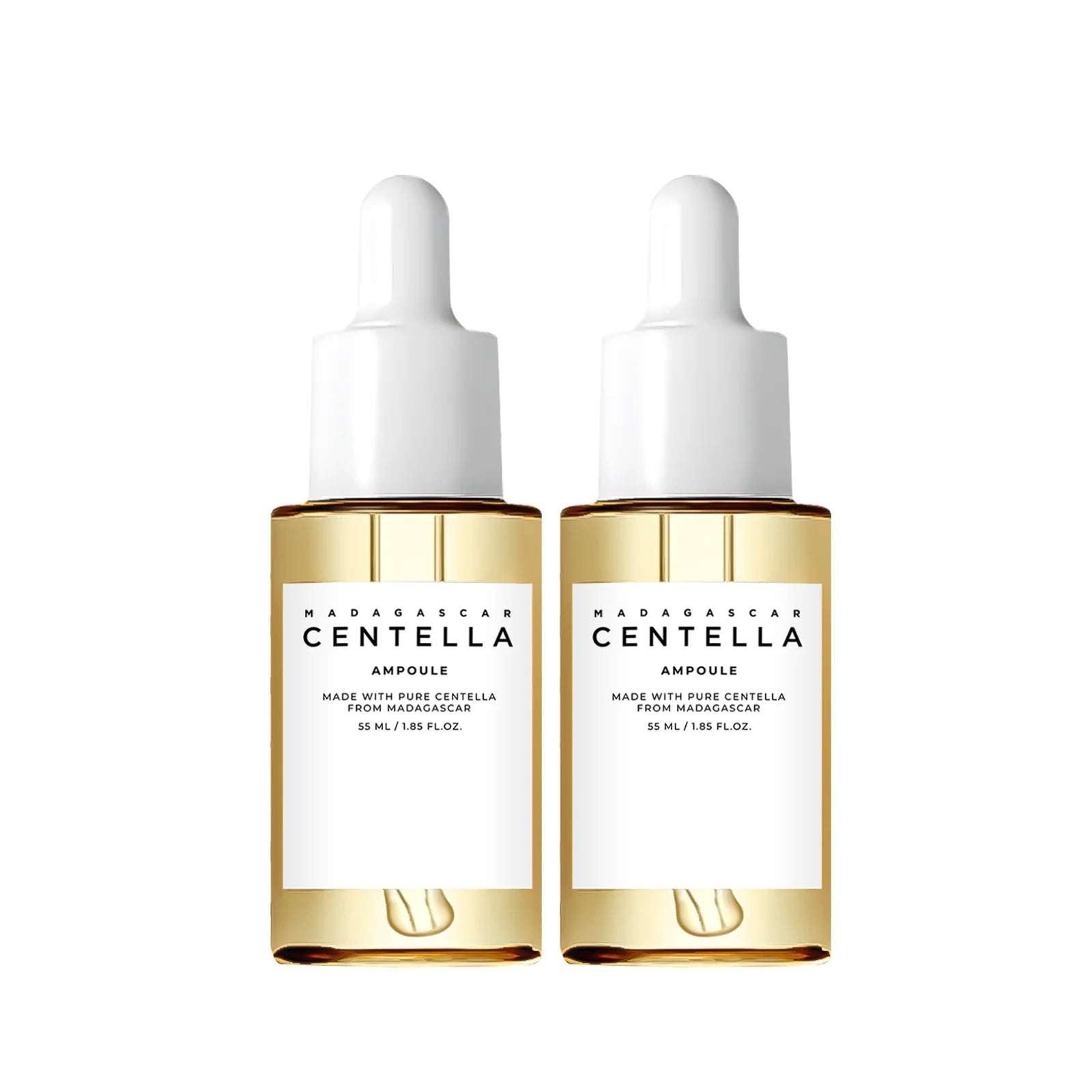 Madagascar Centella Asiatica Serum 55ml - Formule apaisante pour la peau sensible avec lutte contre l’acné, bienfaits hydratants en profondeur pour le visage
