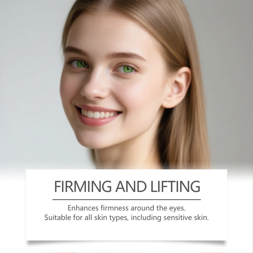 Patch pour les yeux en hydrogel de collagène peptidique Réduire les rides, les cernes avec le peptide de cuivre, la niacinamide, le gel hydratant raffermissant, coussinets pour les yeux