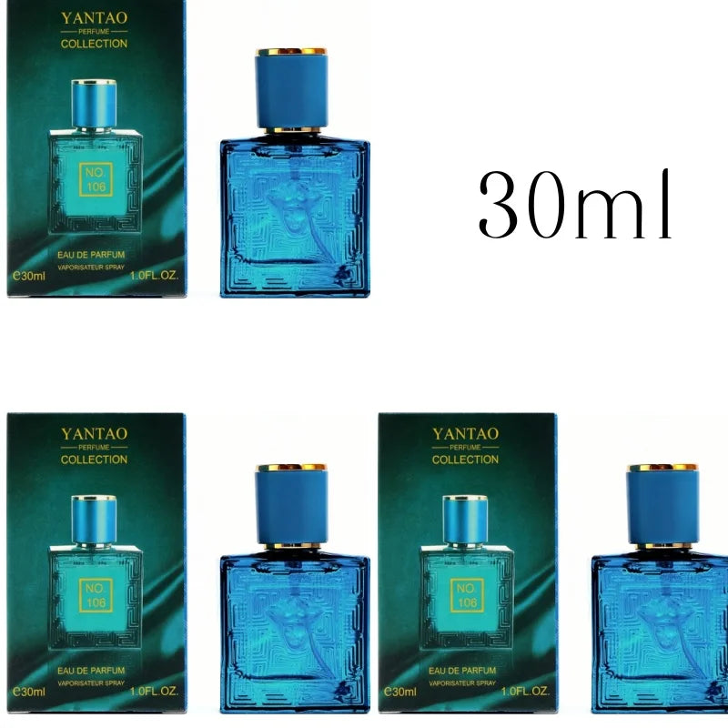 Parfum pour homme de qualité supérieure, série Eros & Bleu, 100 ml. Eau de Cologne pour homme, parfum longue durée.