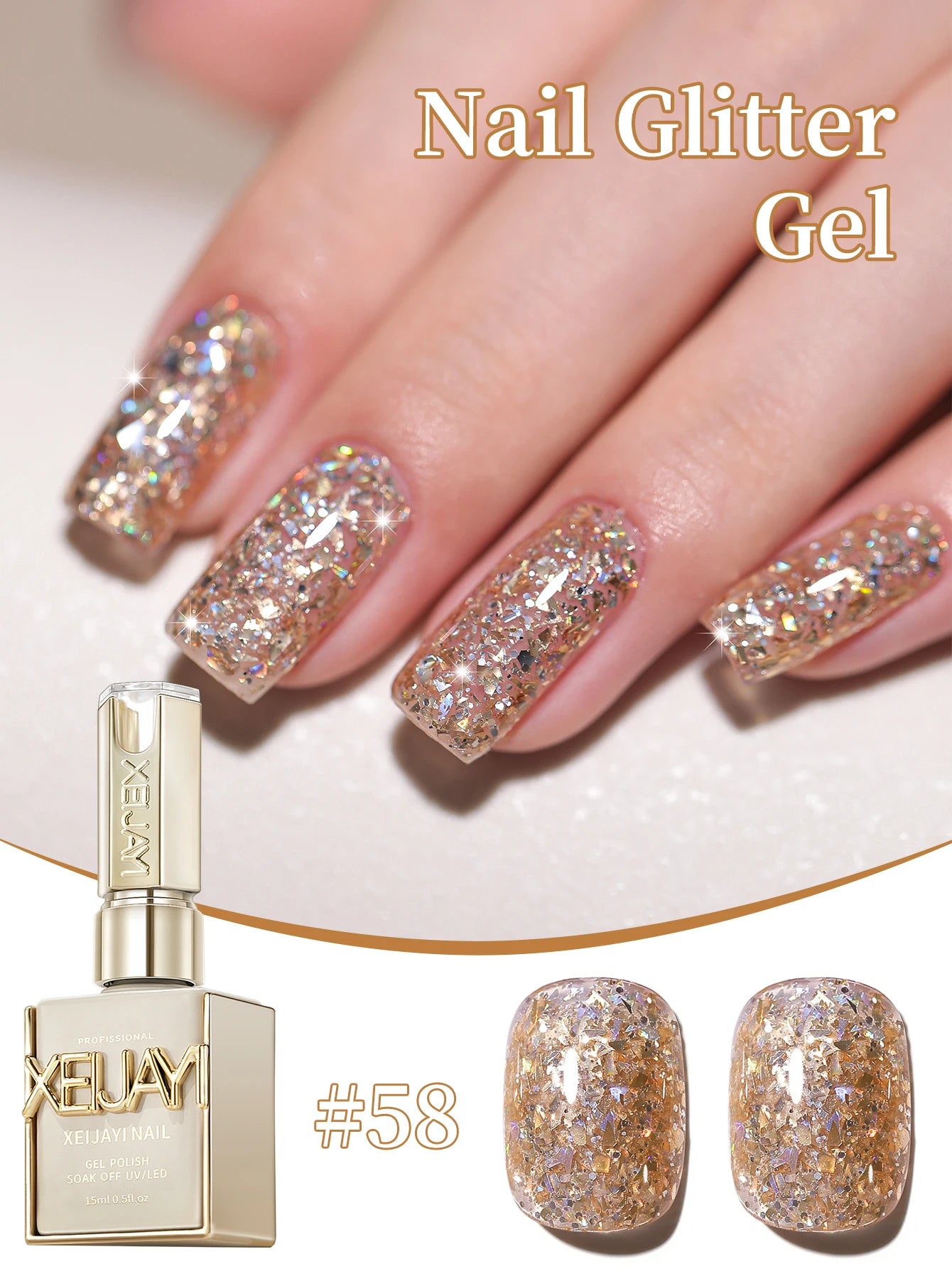 1Pc 15ML blanc laiteux pur vernis à ongles Gel ajouter Semi-Permanent tremper UV LED Construction Gel vernis
