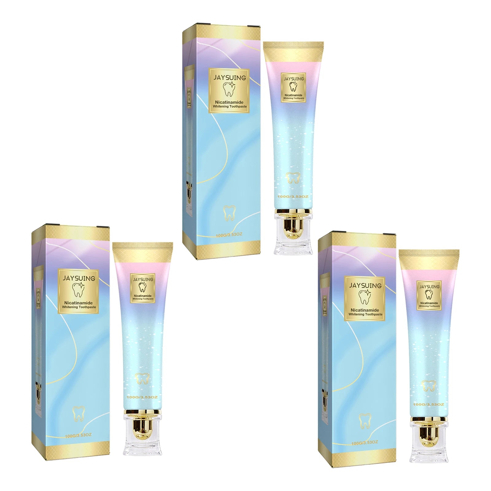 Dentifrice Jaysuing Cool Whitening Tooth Dentifrice Clean Strong Teeth Fresh Breath Réduit la plaque Soins buccaux de longue durée Prévenir la mauvaise haleine